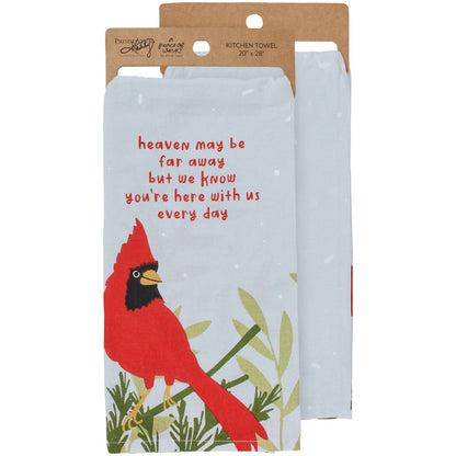 Here With Us Every Day Kitchen Towel