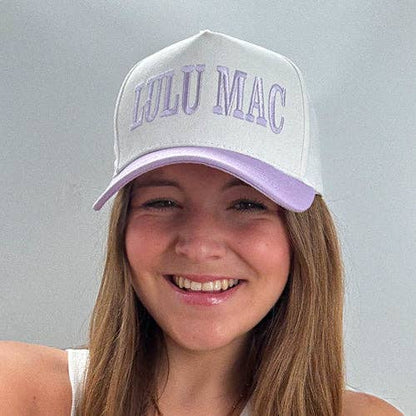 LULU MAC HAT LIGHT PURPLE